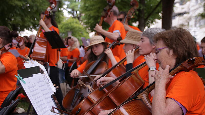 Nicht nur die Melodie von Geigen erklang beim Symphonic Mob 2023.