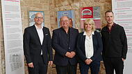 Ausstellung &bdquo;40 Jahre Kissinger Sommer&ldquo; im Museum Obere Saline in Bad Kissingen.