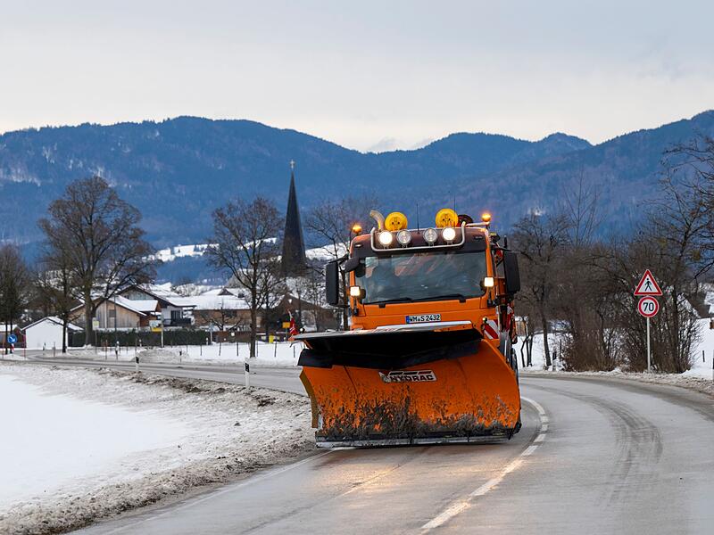 Winterwetter - Sturmtief Elli - Landkreis Garmisch-Partenkirchen
