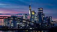 Skyline in Frankfurt