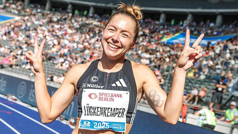 Die in Bamberg lebende Sprinterin Gina Lückenkemper ist Deutsche Meisterin 2025.