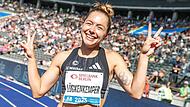 Die in Bamberg lebende Sprinterin Gina Lückenkemper ist Deutsche Meisterin 2025.