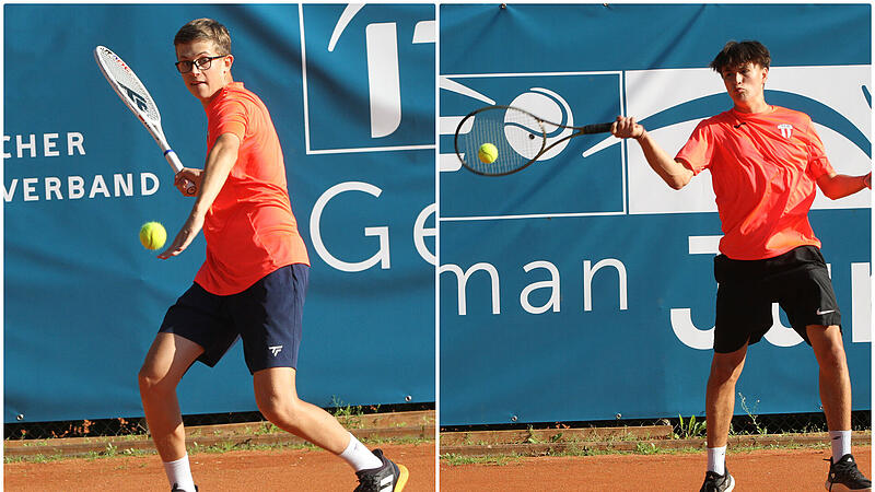 Adrian Walter (links) und Lukas Denk sind „eineiige“ Tennis-Zwillinge wie aus dem Bilderbuch. Beide kennen und spielen bereits seit mehr als einem Jahrzehnt miteinander. Adrian Walter (links) und Lukas Denk sind „eineiige“ Tennis-Zwillinge wie aus dem Bilderbuch. Beide kennen und spielen bereits seit mehr als einem Jahrzehnt miteinander.