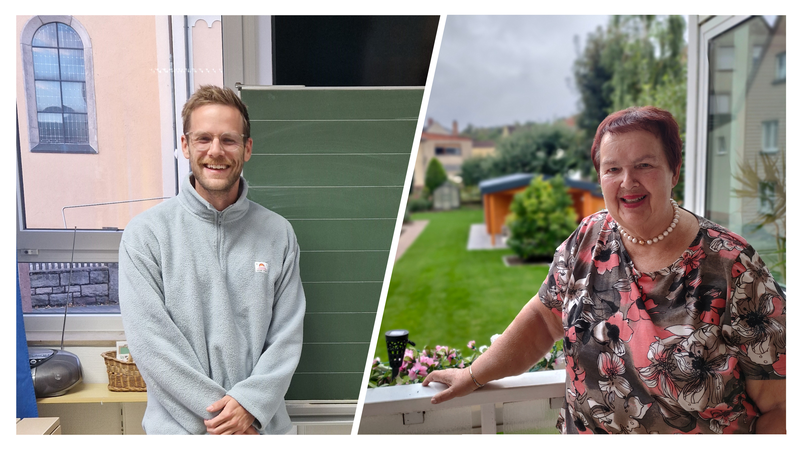 Philipp Müller ist Grundschullehrer, Anneliese Albert war 41 Jahre lang an einer Grundschule tätig.