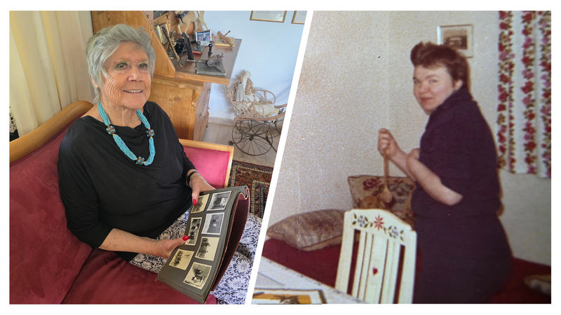 B&auml;rbel Will heute (links) und ihre Schwester Ute in den 1970er-Jahren (rechts)