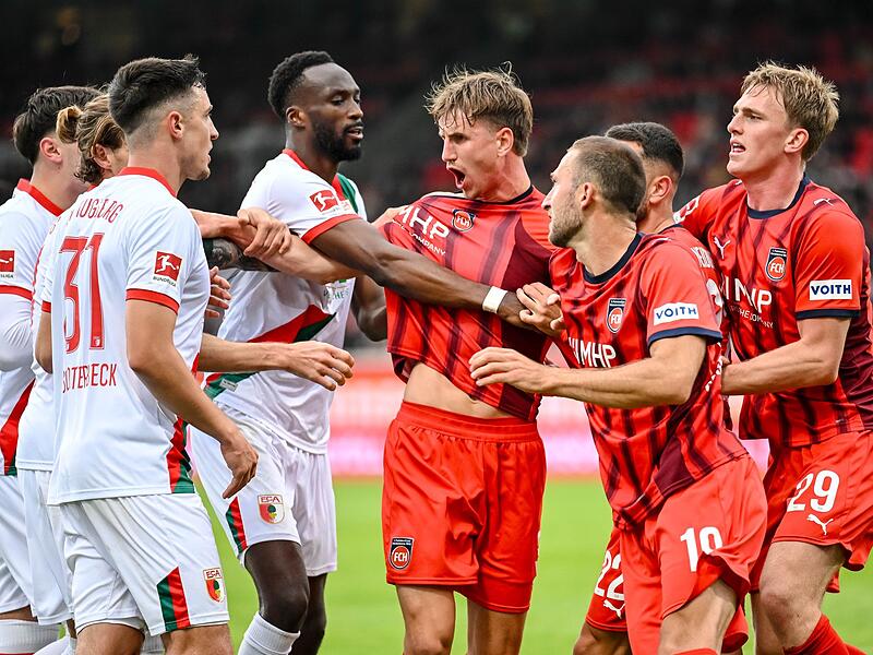 1. FC Heidenheim - FC Augsburg 1. FC Heidenheim - FC Augsburg