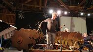 Beginn Stelzenfestspiele Beginn Stelzenfestspiele