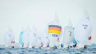 Segelregatta auf der Kieler Woche