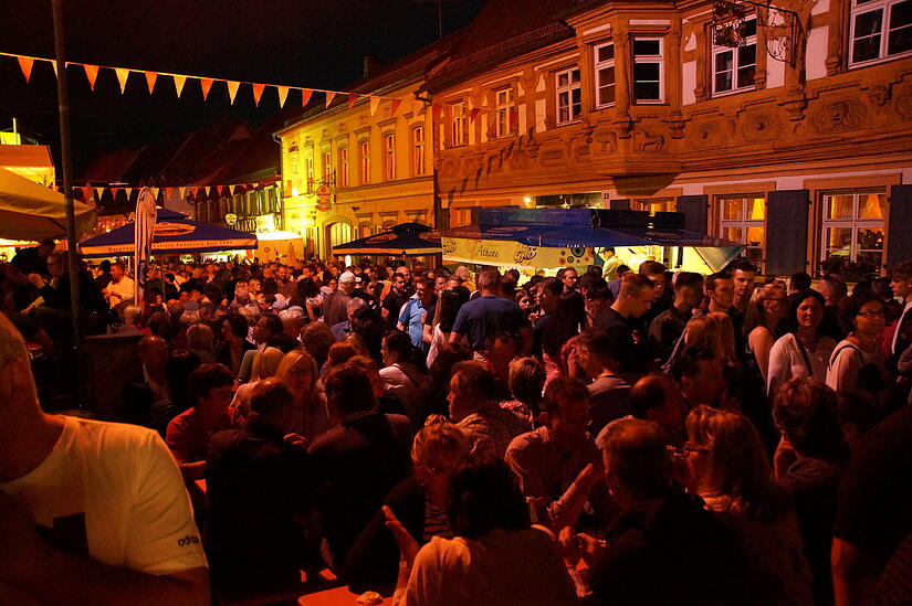 Nicht nur Scheßlitzer freuen sich auf das stimmungsvolle Fest.