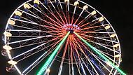 Das Vogelschie&szlig;en in Coburg lockt unter anderem wieder mit einem Riesenrad.