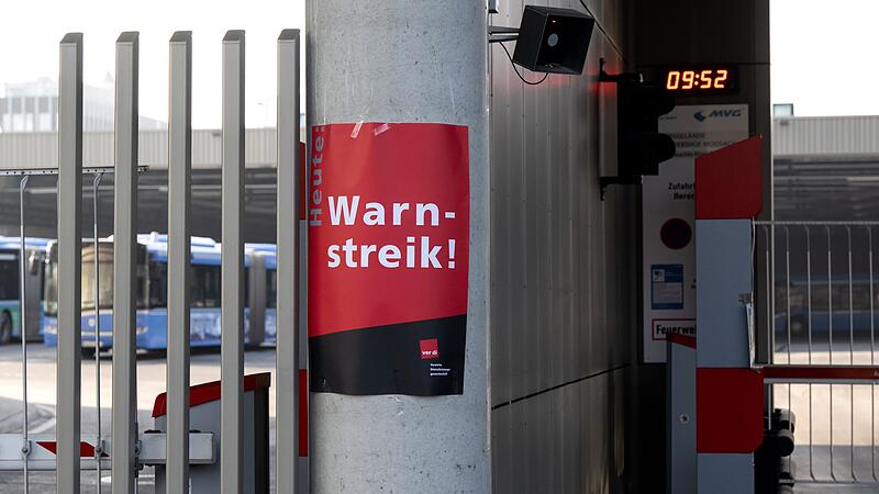 Warnstreik im Nahverkehr