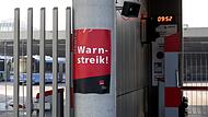 Warnstreik im Nahverkehr