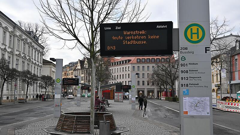 Vom Streik sind am kommenden Montag in Bamberg auch sämtliche Stadtbuslinien betroffen.