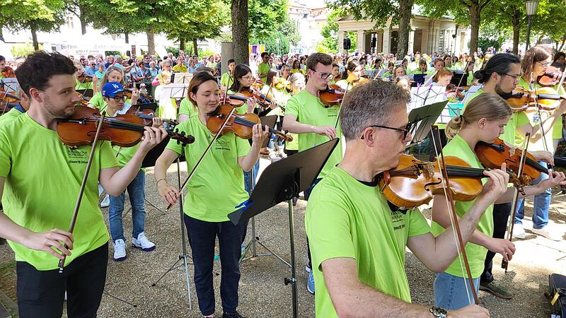 Das Orchester in Aktion