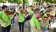 Das Orchester in Aktion