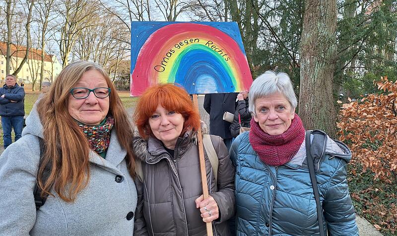 Demo gegen rechts in ForchheimForchheim & Fr&auml;nkische Schweiz