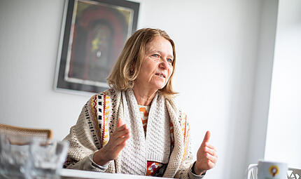 Gr&uuml;nen-Politikerin und Mitglied des Landtags Ursula Sowa