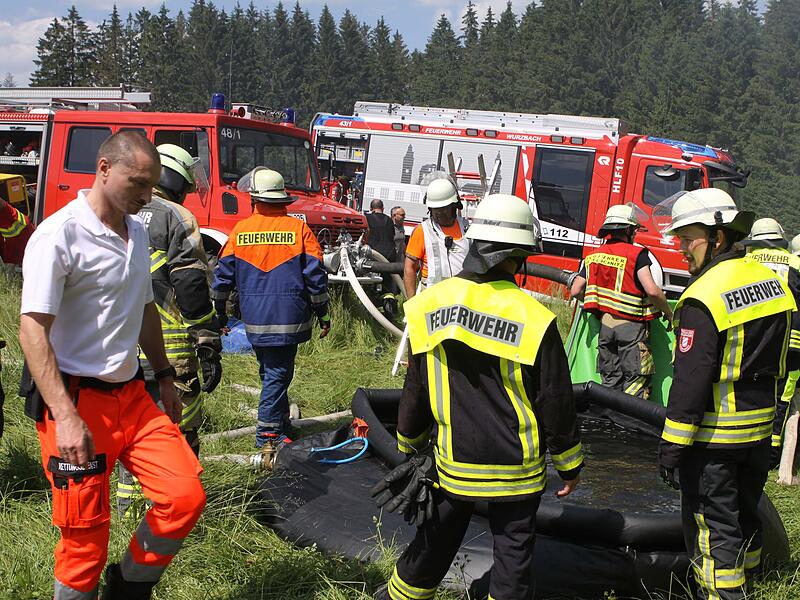 Brand bei Nordhalben