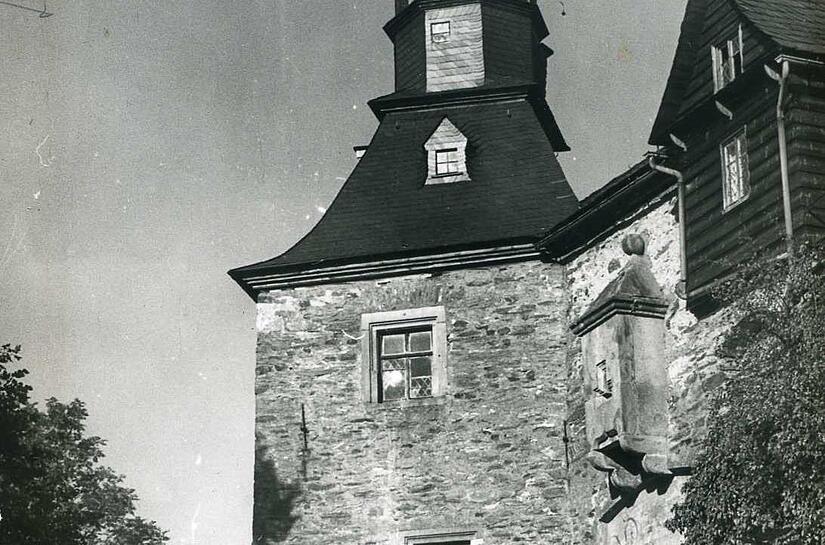 Das Burgtor mit der dar&uuml;berliegenden Pechnase lie&szlig; vor langer Zeit nichts Gutes erahnen.