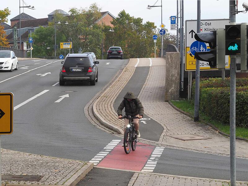 Frankenbrücke Coburg: Streit um Platz für Autos und Radler