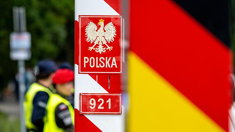 Kontrollen an der deutsch-polnischen Grenze - Ahlbeck