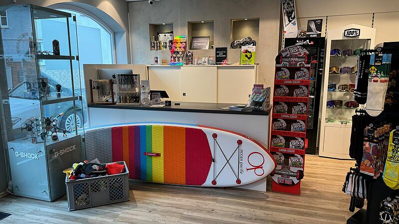 In Herzogenaurach schlie&szlig;t der Skate-Shop.
