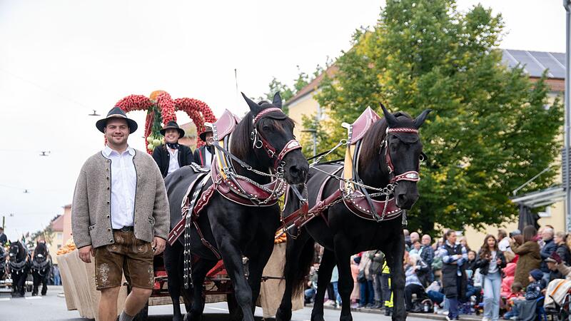 Fränkischer Erntedankfestzug in Fürth
