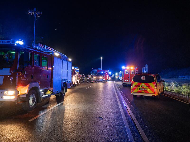 Unfall bei Höchstadt