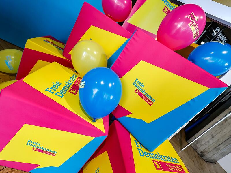 FDP-Werbematerial Illustration FDP-Werbematerial Illustration