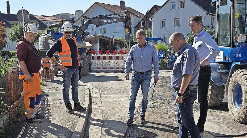 Bald sind die Arbeiten an der Ortsdurchfahrt beendet.