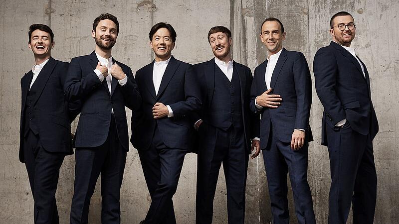 Die „King’s Singers“ lieben Bamberg. Und die Bambergerinnen und Bamberger lieben die  „King’s Singers“.