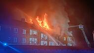 Brand in Mehrfamilienhaus in Passau