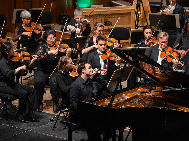 Das Deutsche Symphonie-Orchester Berlin (DSO) unter Cornelius Meister beim Kissinger Sommer