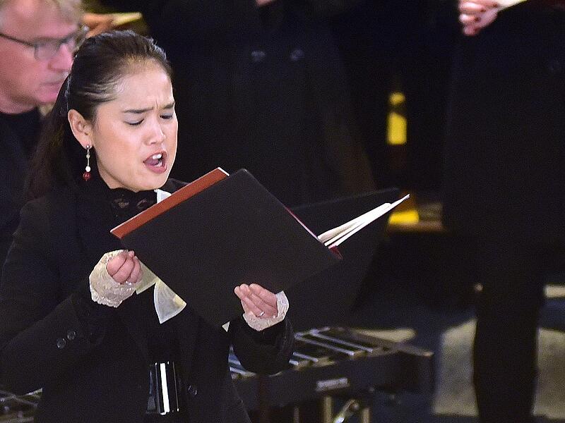 Solistin im Requiem war die Sopranistin Mio Nakamune.