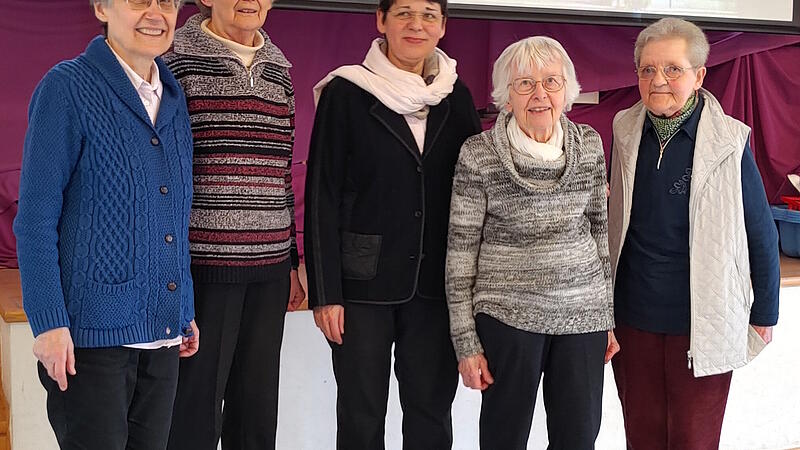 Marie-Thérèse Rouxel, Elisabeth Endres, Sibylle Schmitt, Franziska Wittmann, Helen BraunForchheim & Fränkische Schweiz