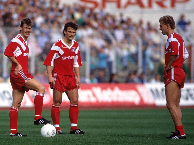 Die Oberfranken Harald Spörl und Armin Eck (von links) waren in den neunziger Jahren Leistungsträger beim HSV. Rechts Thomas von Hessen. Die Oberfranken Harald Spörl und Armin Eck (von links) waren in den neunziger Jahren Leistungsträger beim HSV. Rechts Thomas von Hessen.
