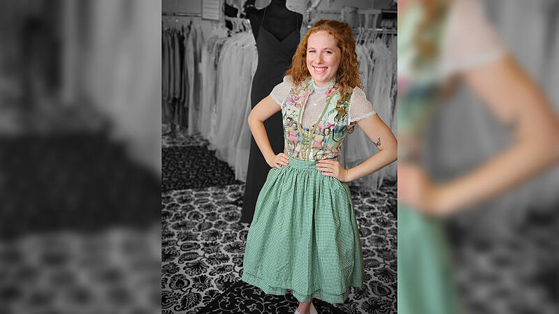 Sandmadla 2024: Diese Dirndl trug Hannah auf der Sandkerwa