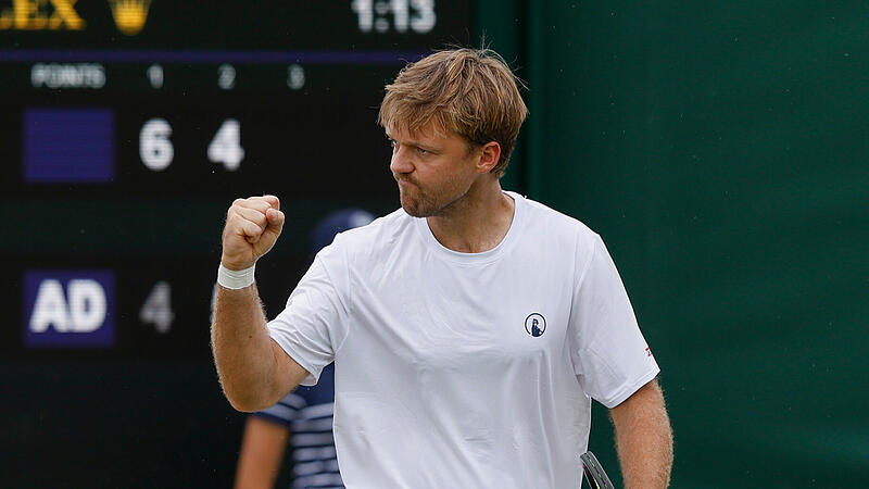 Kevin Krawietz kam nach dem Sieg in Halle in Topform nach Wimbledon.