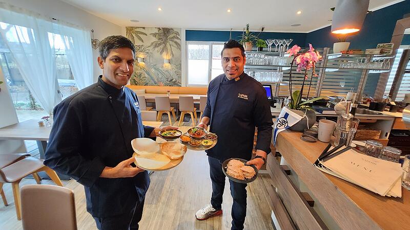 Sydney Swaris ist mit dem Restaurant "Saphir Sri Lankan Kitchen" auf der Erba-Insel in Bamberg zu finden
