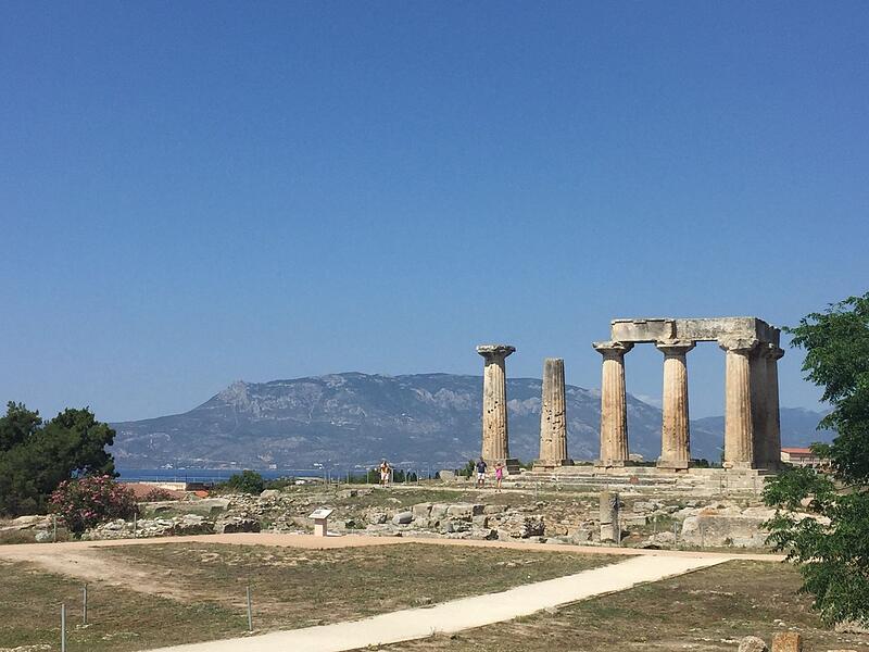 Apollo-Tempel in Korinth
