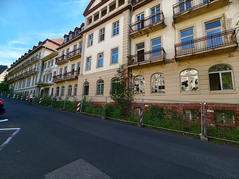 Das ehemalige Sanatorium Apolant in Bad Kissingen Das ehemalige Sanatorium Apolant in Bad Kissingen