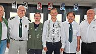 Auf dem Foto von links: Dagmar Ziegler, G&uuml;nter Fr&ouml;hlich, Julian S&ouml;der, Ewgenij Bestschastni, Karl-Heinz Bednarz und Artur HauptG&uuml;nter Memmel