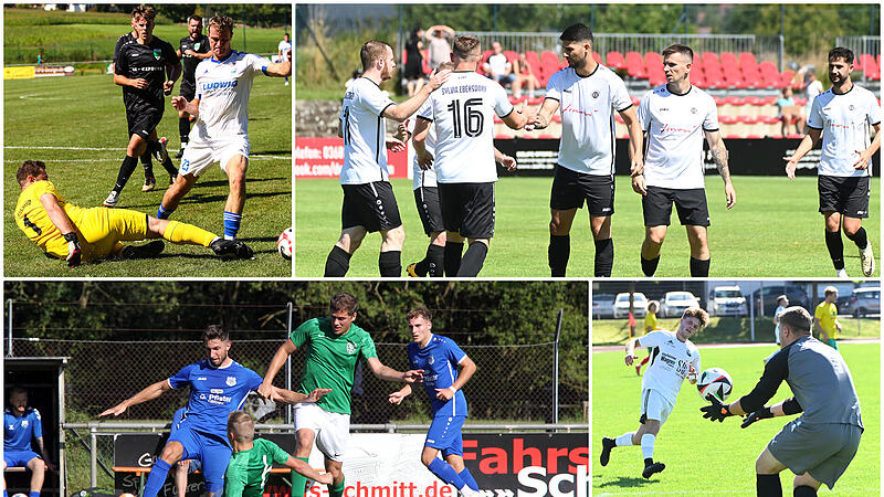 Die besten Fotos des 6. Spieltags in der Bezirksliga Oberfranken West.