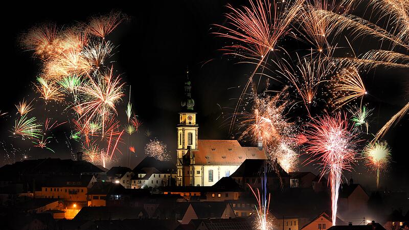 In Oberfranken verlief der Jahreswechsel (hier Stadtsteinach) relativ ruhig. In Oberfranken verlief der Jahreswechsel (hier Stadtsteinach) relativ ruhig.