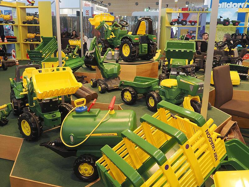 Rolly ToysCoburger Firmen auf der Spielzeugmesse 2026 in N&uuml;rnberg