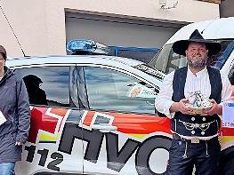 Von links Michael Jordan (HvO Burkardroth), Ramona M&uuml;ller, Thomas M&uuml;ller, Natascha Below (HvO Burkadroth)