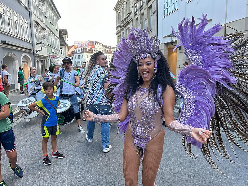 Samba-Festival Coburg 2024 Auftakt