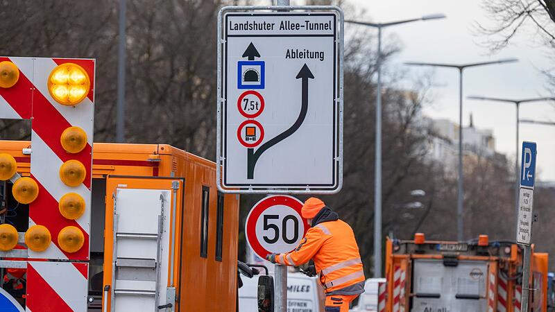 Wieder Tempo 50 auf Landshuter Allee in M&uuml;nchen