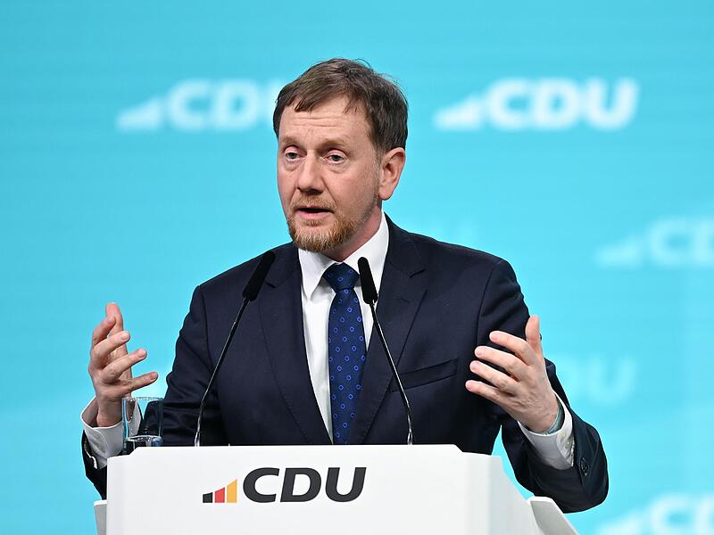 Kritik auch aus den eigenen Reihen der CDU: Sachsens Ministerpr&auml;sident Michael Kretschmer, der auch stellvertretender Vorsitzender der Bundes-CDU ist, argumentiert gegen das geplante Entlastungspaket der Bundesregierung.