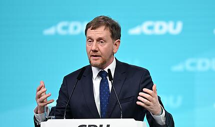 Kritik auch aus den eigenen Reihen der CDU: Sachsens Ministerpr&auml;sident Michael Kretschmer, der auch stellvertretender Vorsitzender der Bundes-CDU ist, argumentiert gegen das geplante Entlastungspaket der Bundesregierung.